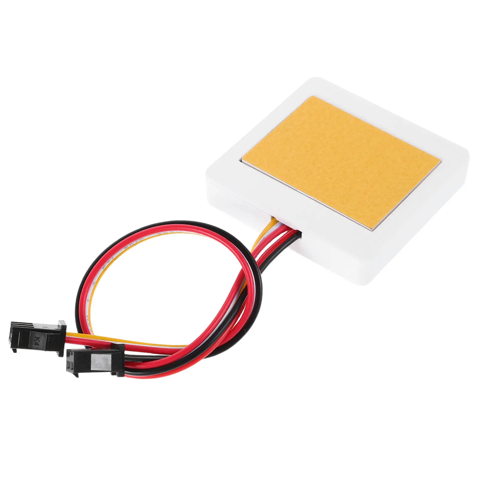 

Квадратный сенсорный LED-выключатель для зеркала для макияжа, туалетного столика, ванной комнаты, простая установка, энергоэффективный, 3-режимный сенсорный диммер-модуль