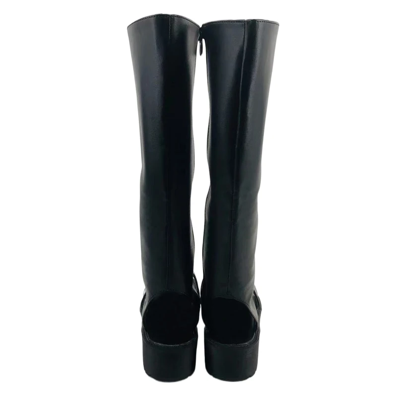 Anime Uchiha Sasuke Cosplay Shoes Boots For Halloween Party Aksesory