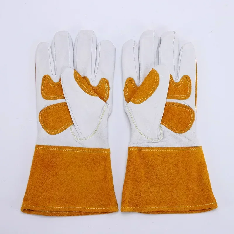 Working Welding Working Gloves Hands Protection Thorn Proof Anti-Puncture Wear-Resisting Gardening Gloves