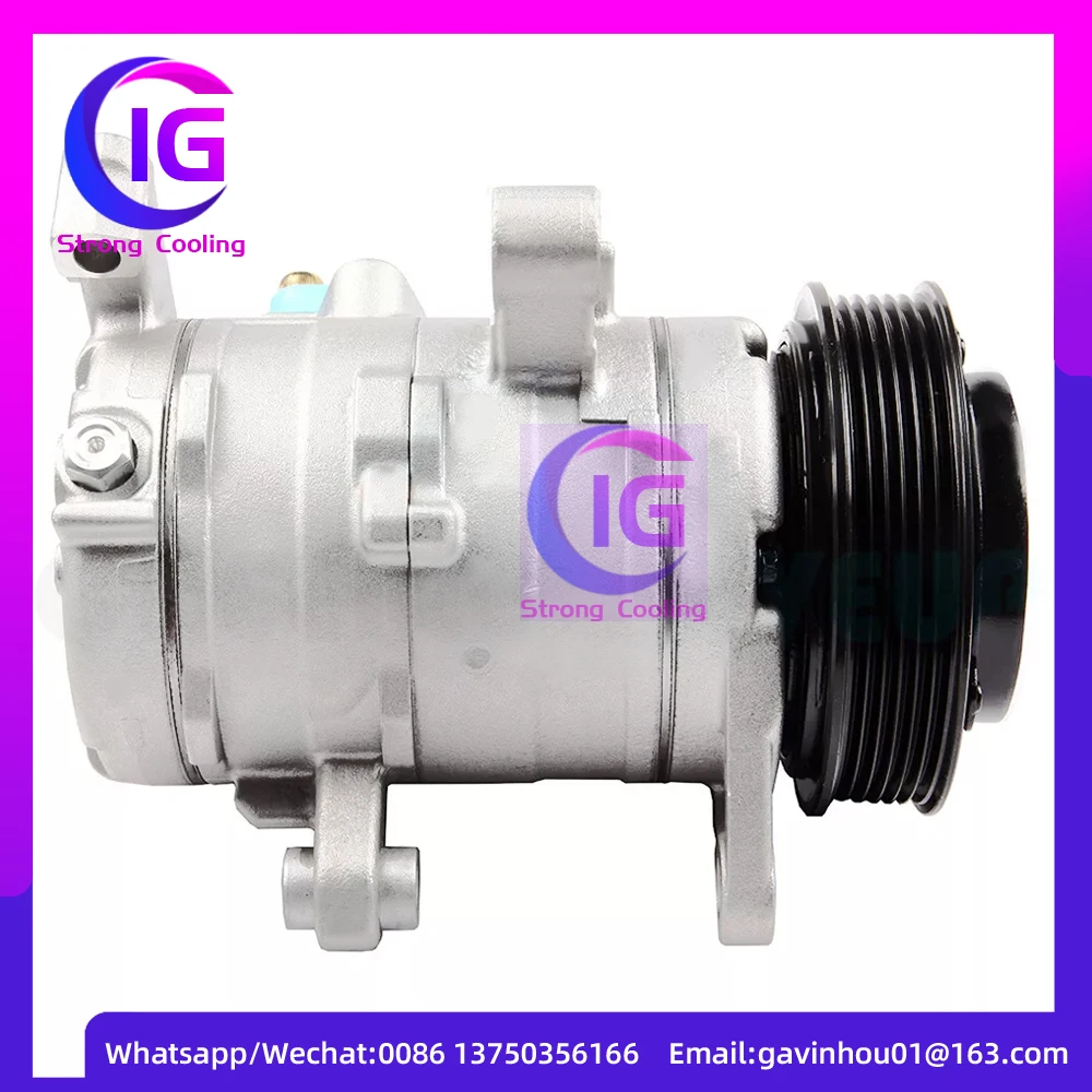 Dodge Durango Jeep Grand Cherokee 3.7L 2005-07 255465 TEM255465 2011271AM 140204NC 용 클러치가있는 AC 압축기