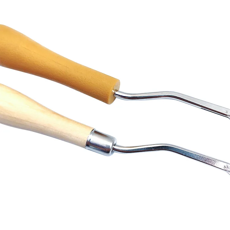 حلقة حلقات صغيرة وصلات الخرز جديلة مزلاج هوك الكروشيه البلاستيك إبرة الرهبة قفل متماسكة الشعر الكروشيه إبرة هوك