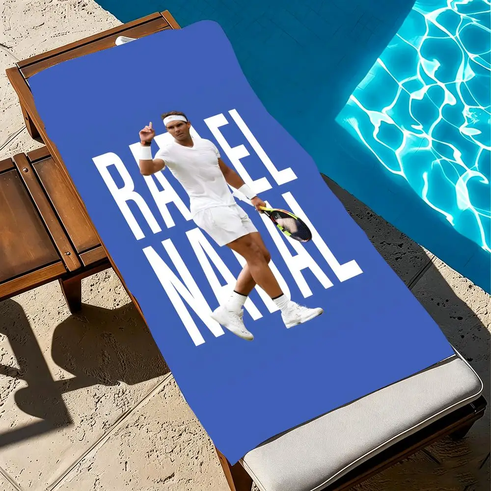 Athlete R-Rafa Nadal Towel Towel beach towel, quick drying absorbent bath towel for Swim,Gym,Camping,Outdoor hot