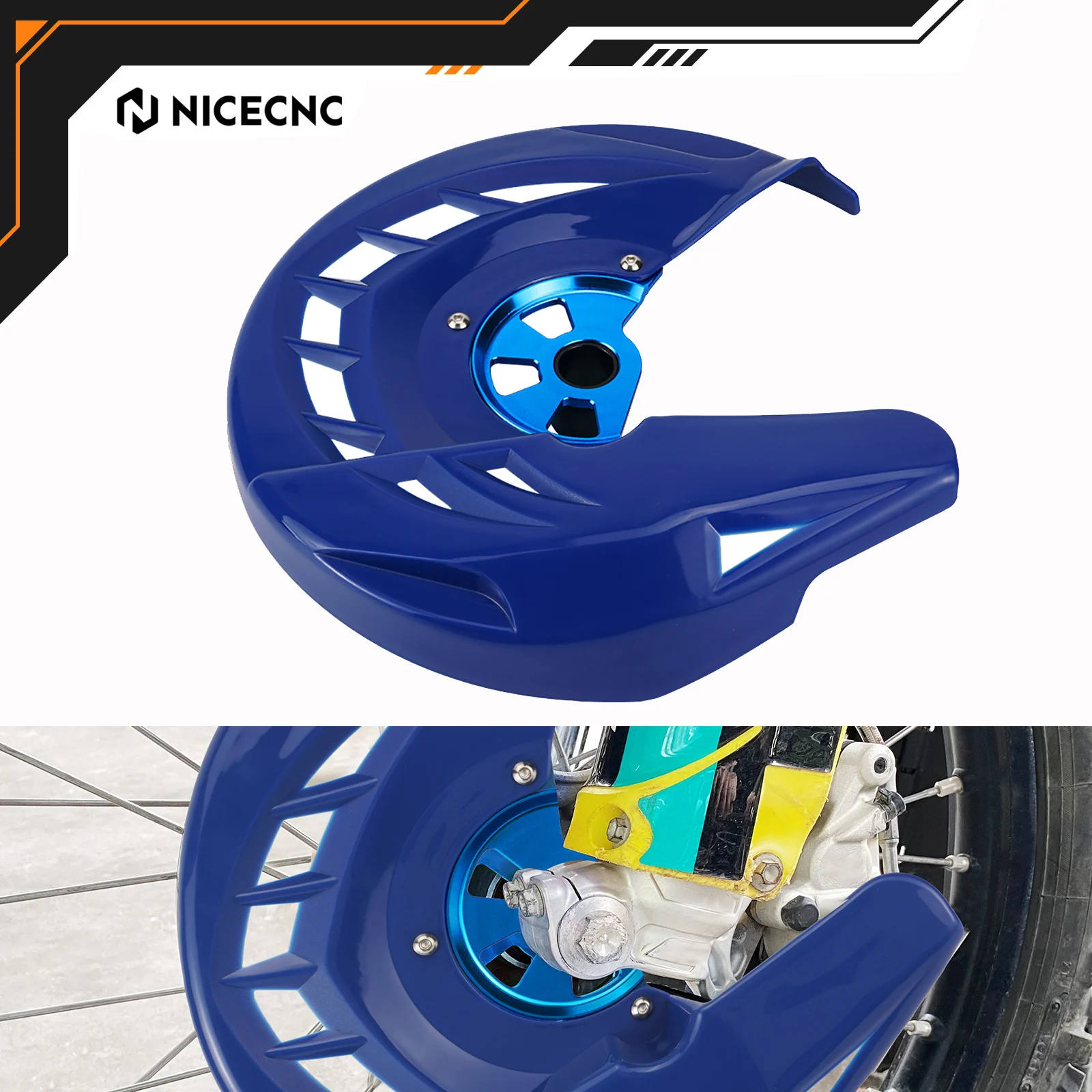 

NICECNC For Husqvarna TE 300 TE250 FE350 FE450 FE501 FE250 TX300 TC125 TC250 FC350 FC450 FX350 2016-2025 Front Brake Disc Guard