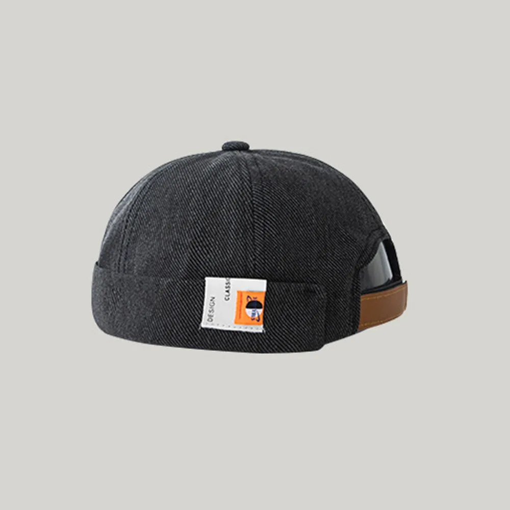 

New Retro Sailor Cap Adjustable Casual Beanies Bonnet Brimless Hat Outdoor