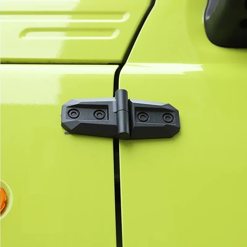 2Set Car Engine Hood Door Hinge Decoration Cover Trim For Suzuki Jimny JB64 JB74 2018-2020 Exterior Styling Accessories