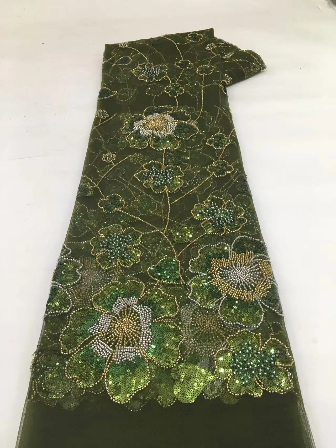 

2026Новейшая австрийская элегантная мягкая сетчатая кружевная ткань лучшего качества с блестками и камнями для свадебного вечернего платья