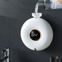 A20F-Automatic Soap Dispenser 300ML USB Chargeable Smart Foam Machine Touchless LED Display Sensor Foam Soap Dispenser Durable