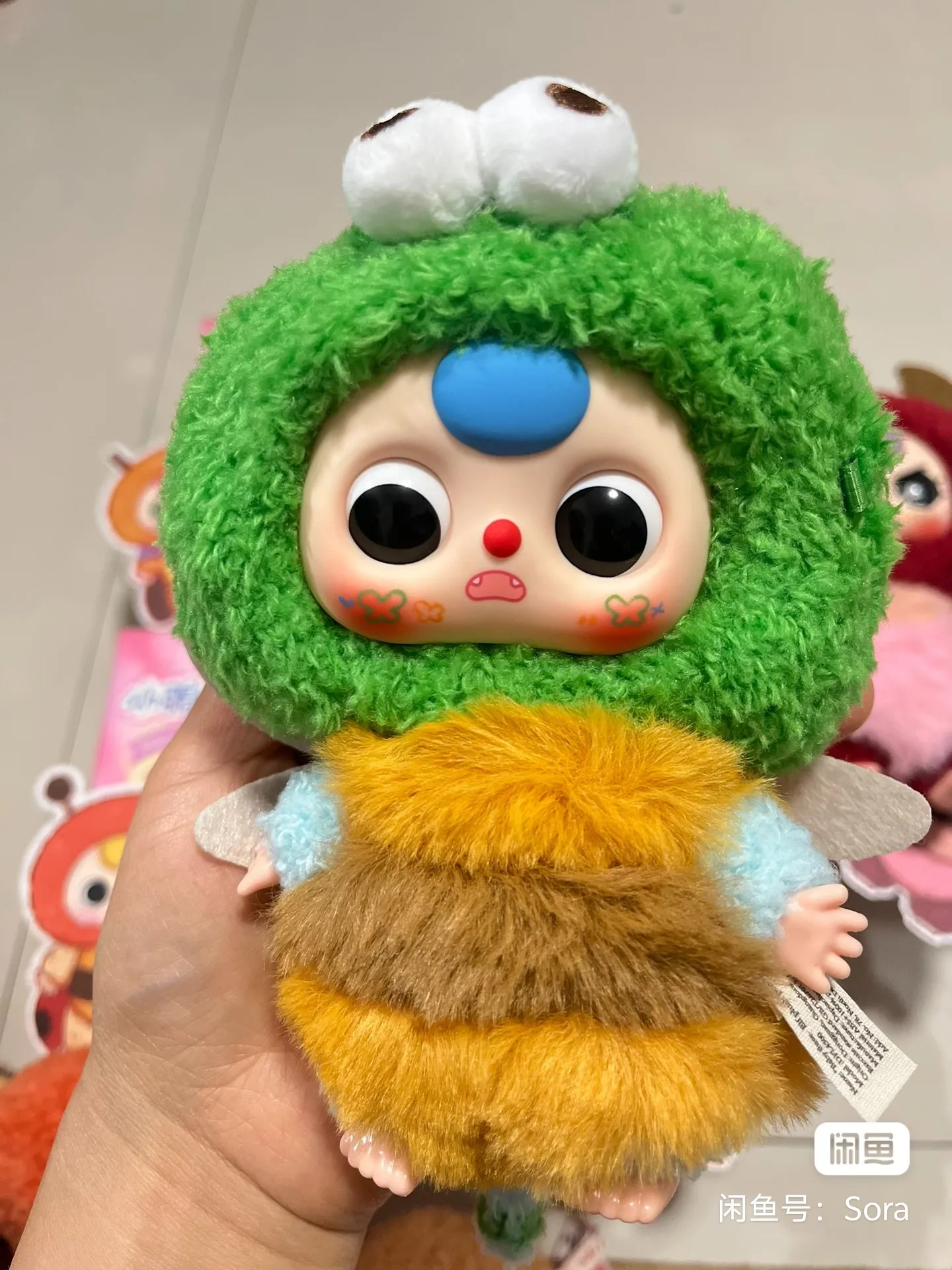Genuine Baby Three Elf Blind Box Cute Vinyl Doll Tide Play Ornaments Cute Pet Seven Stars Ladybug Mystery Box Trendy Toys Gifts - Image 4