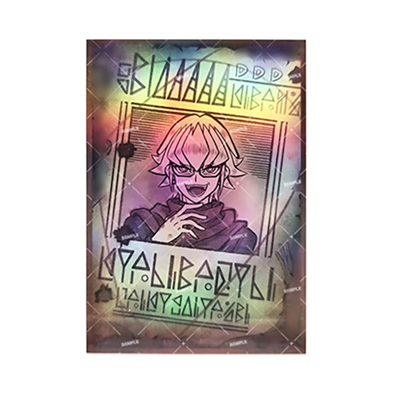 

60pcs/set Yu-Gi-OH! Wanted Poster DDD AkabaReiji Flash Card Sleeve Anime Game Collection Card Protective Cover Gift Toy 63*90mm