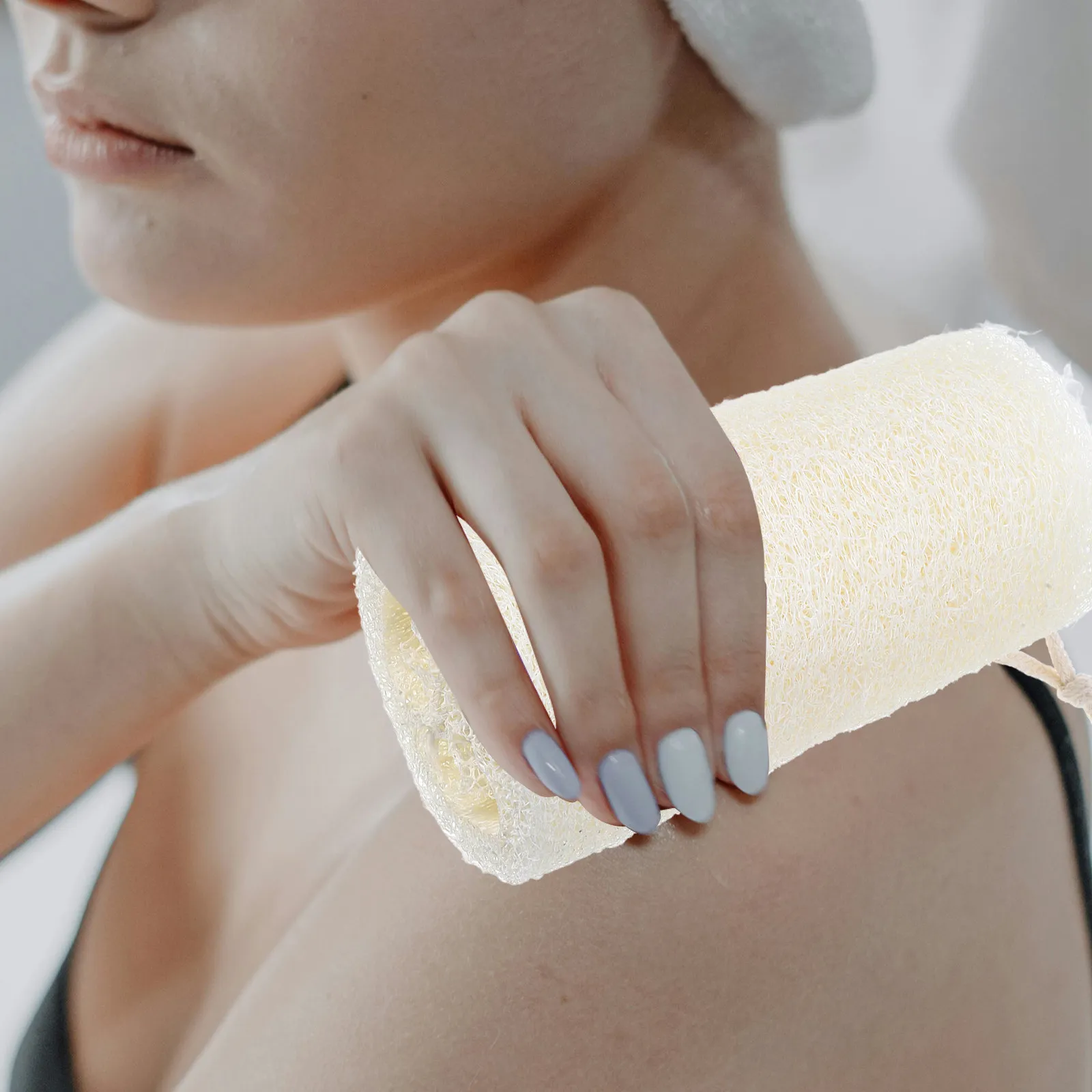 

2 шт. Удобные легкие мочалки-люфы для мужчин и женщин, глубоко очищающие кожу тела, с обильной пеной, для душа, для путешествий