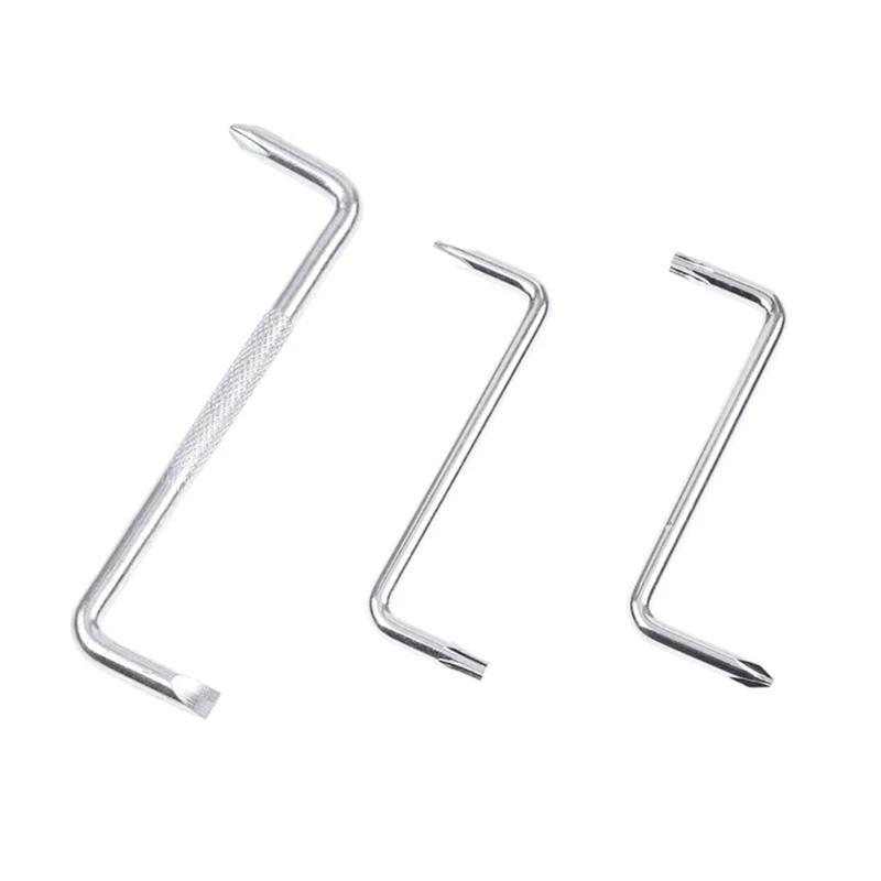 

367d (3 штуки) Промышленная отвертка Ztype Set для угловых винтов и укол