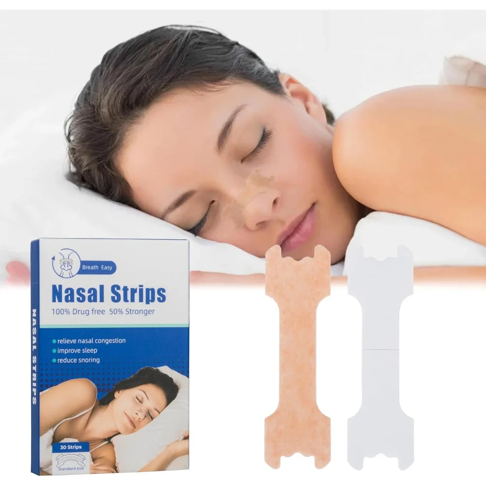 Adjustable Anti Snoring Devices with Strong Nasal Strips