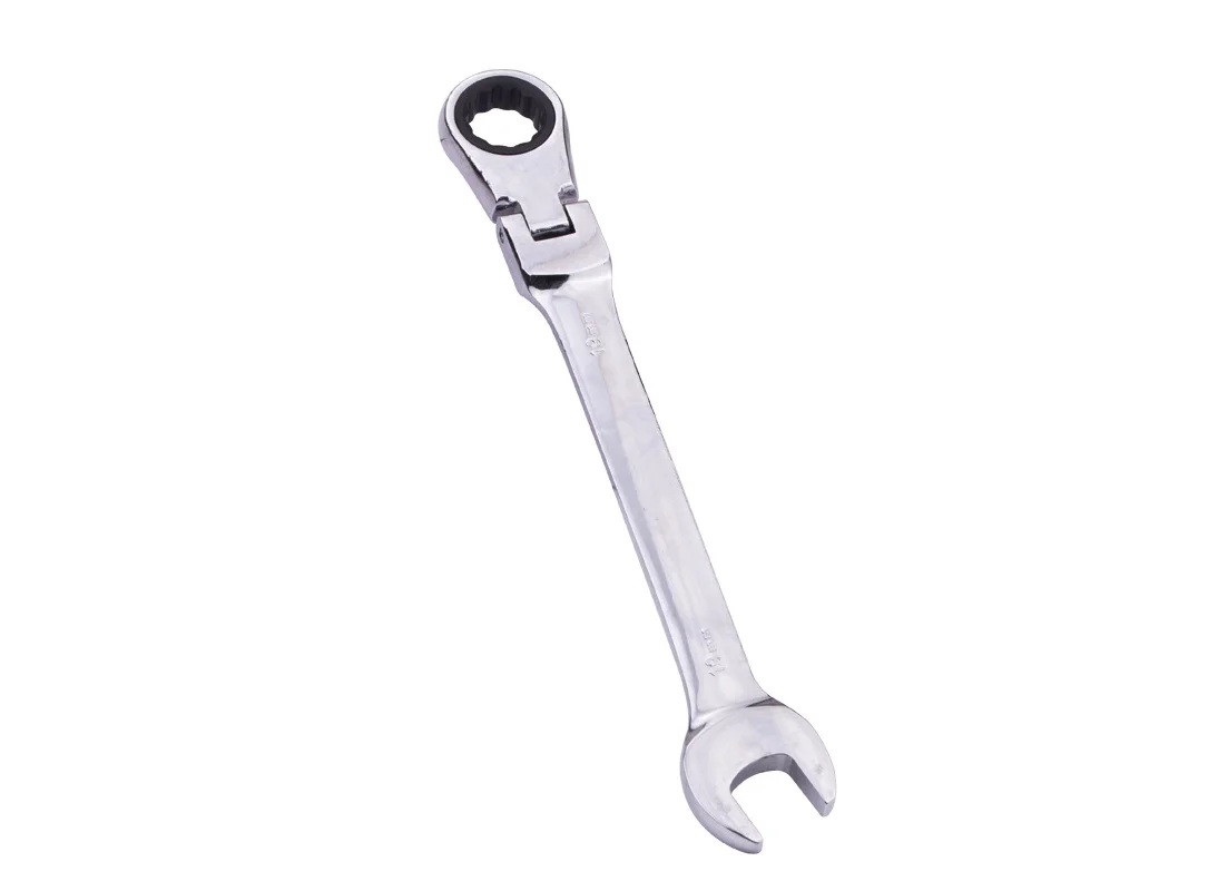 Ratchet Wrench of Keys Spanner Set Hand Tool 72-Tooth Ratcheting Flexible Head Mirror Finish Ratchet Wrench 10mm