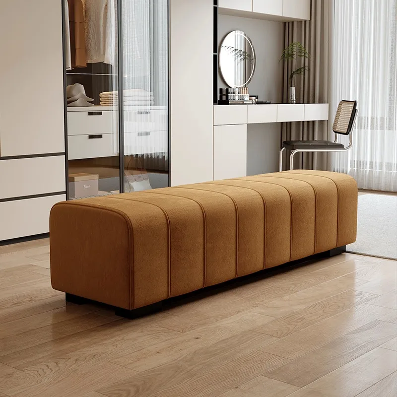 Modern Bench Stool Foot Makeup Living Room Bedroom Stool Office Entrance Mueble Recibidor De Entrada Chinese Furniture