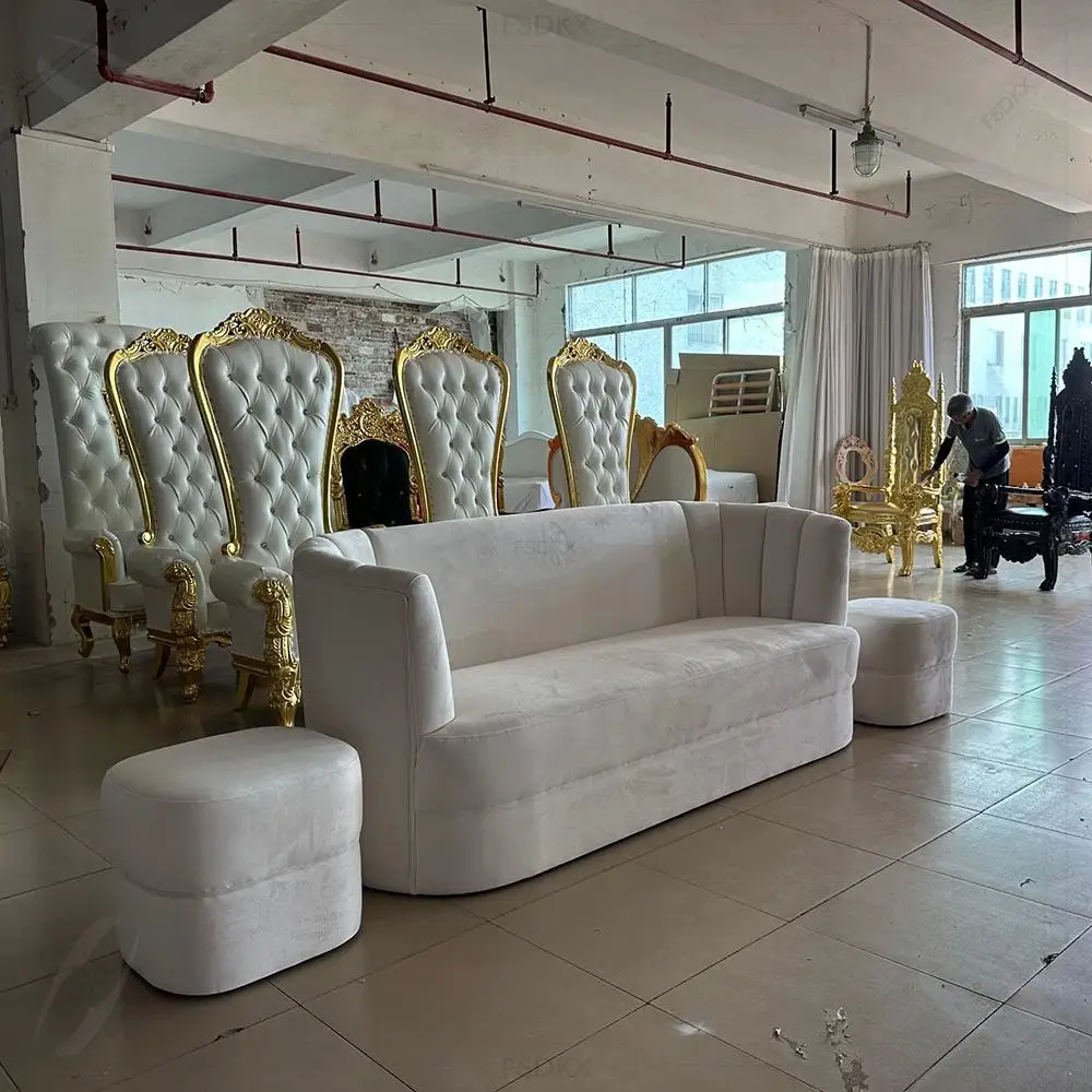 

Luxury Design European Style Quality Fabric Designer Velvet Sofa Set Living Room Furniture Sofa