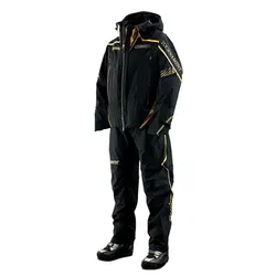 2025 WINTER Fishing Clothing Set Strong Windproof Waterproof Outdoor Fishing Jacket and Pants Set Men Fishing Suits DW Logo