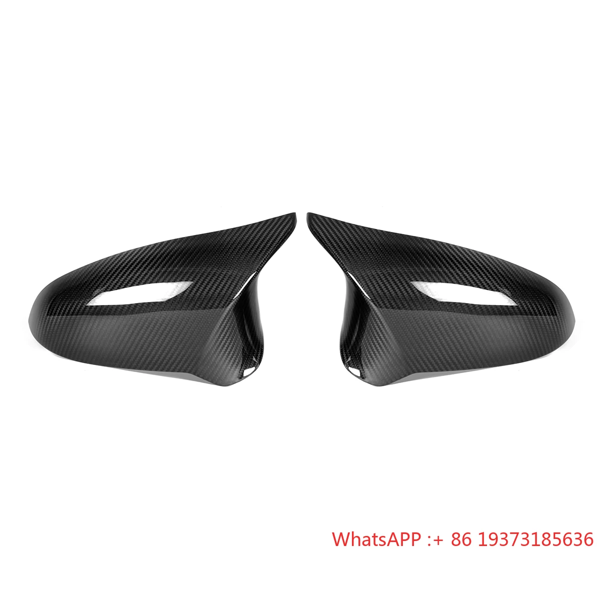

For BMW M3 F80 M4 F82 F83 M2 F87 Dry Carbon Fiber OEM Style Side Door Rearview Mirror Cover