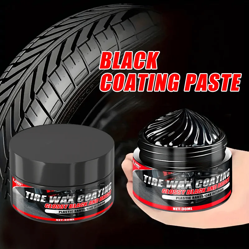 Car Interior Renovation Kit: Dashboard & Plastic Crystal Wax Coating, Seat Restorer, Tire Gloss Enhancer Cream