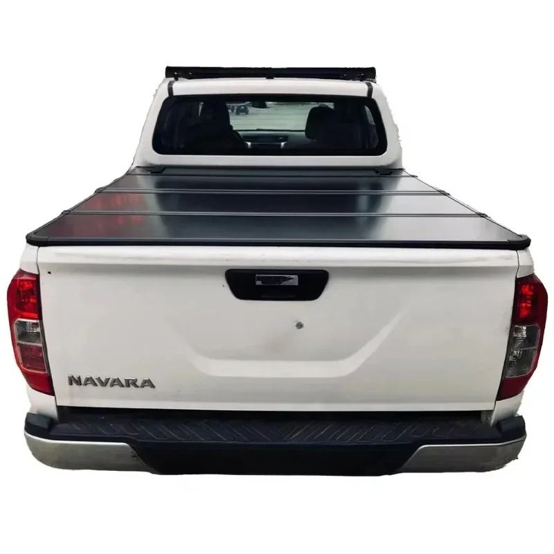 

Durable lightweight folding panels for NISSAN Navara Np300 weatherproof aluminum truck hardtop four fold bed cover