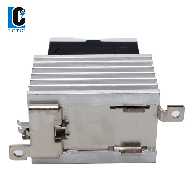 LCTC Solid State Relay 4-20MA 0-5V 0-10V 60A 80A VA Manual Single Phase Voltage Regulator SSR With Heat Sink DC-AC DC-DC AC-AC