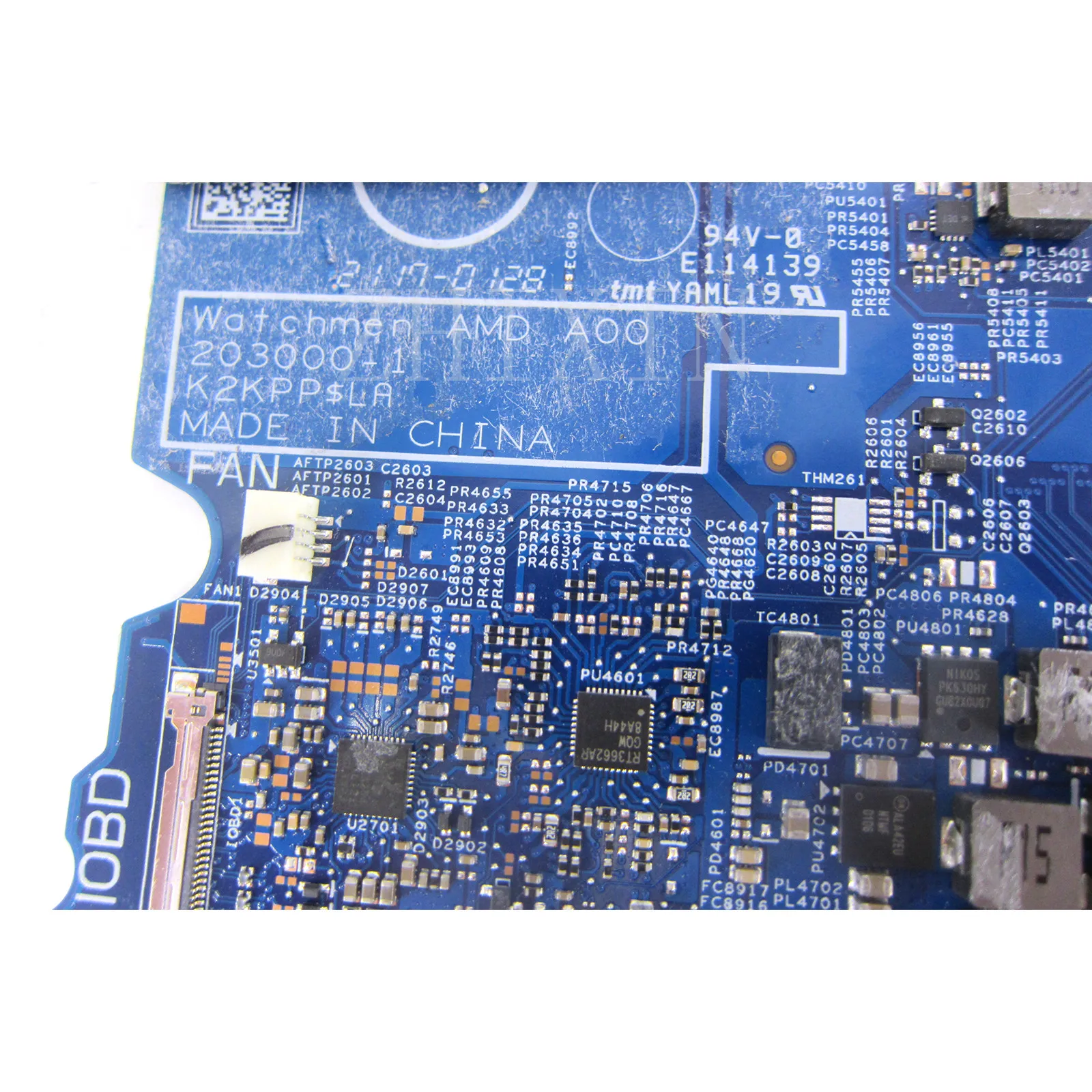 Imagem -02 - Placa-mãe do Portátil para Dell Inspiron 7415 em R55500u R7-5700u Cpu Ddr4 2030001 Cn09x2g7 Cn-0mdmxx Teste Completo