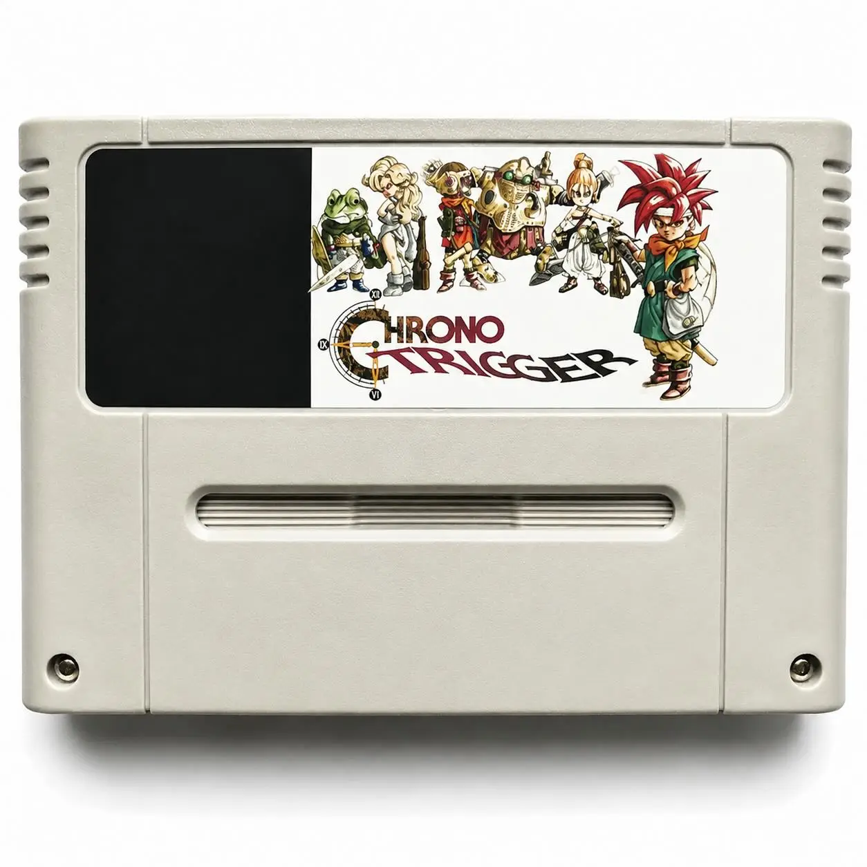 Chrono Trigger 16-Bit Retro Reproduction Cartridge Legendarna Gra RPG o Podróży w Czasie, Wersja PAL, Opcje Zapisu z Baterią lub Chipem FRAM — zdjęcie produktu 6