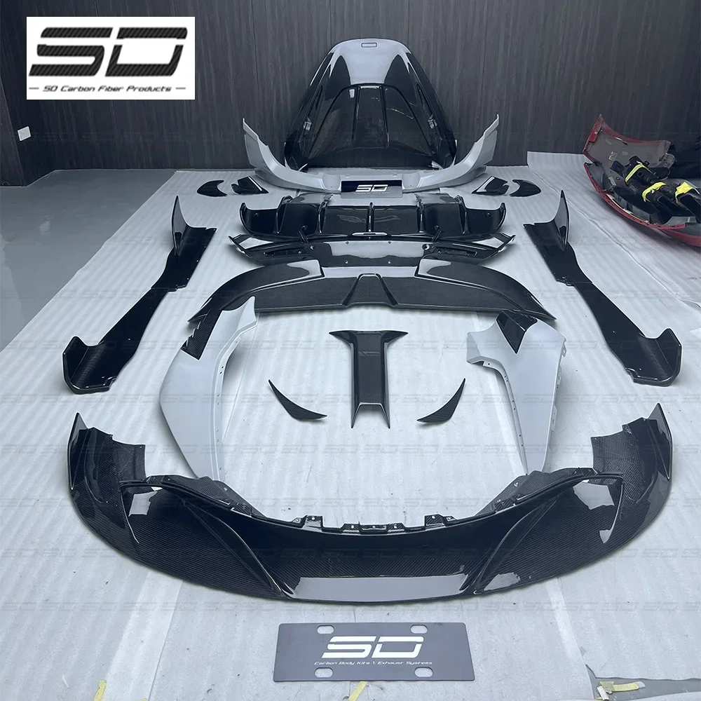 

Комплект для защиты переднего и заднего бампера Mclaren 720S-R