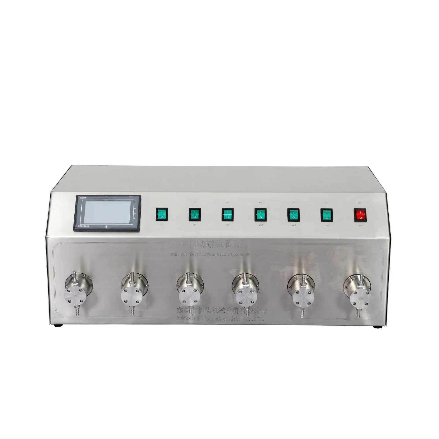 Table Top Semi Automatic 6 Nozzles Bottle Diffuser Fragrance Oil/Essence/Aroma Perfume Filling Machine