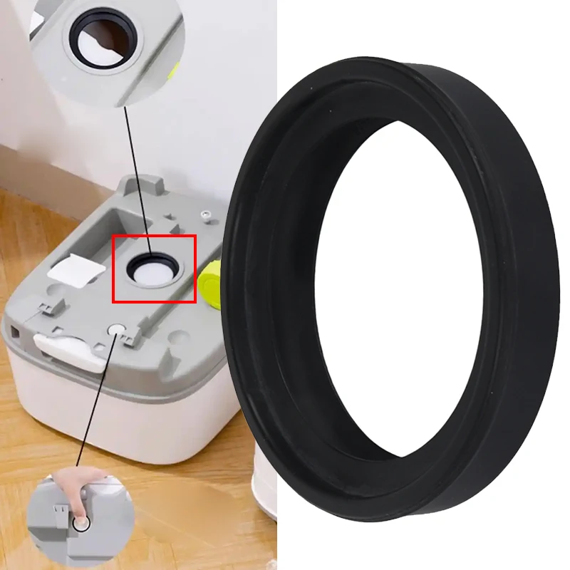 

1Pc Lip Seal For Portable Camping Toilets For Thetford Porta Potti Portable Toilet Lip Seal 07101 For 100/200/300/400 Series