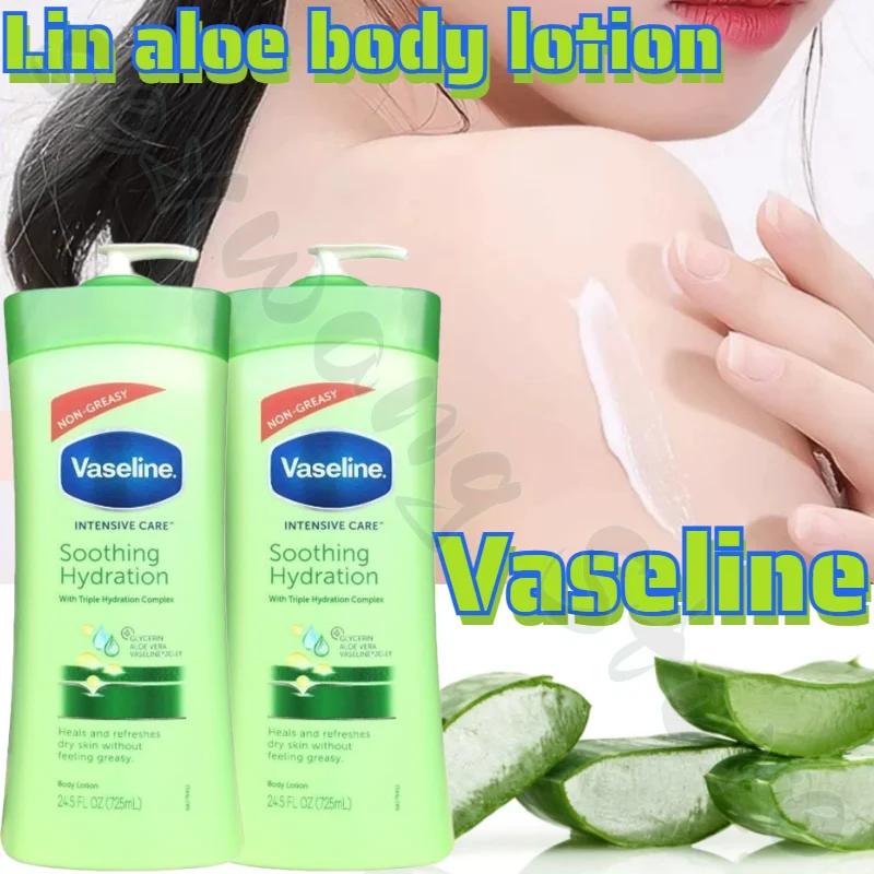 

VASELINE Vaseline Aloe Body Lotion Soothing Emollient Moisturizing Oil Control Body Care 725ml