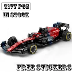 New MOC-138528 C43 SuperTeam Stake 1:8 scale SuperRace Car Model Buiding Kit Creators Block Bricks Kids Toys Birthday Gifts