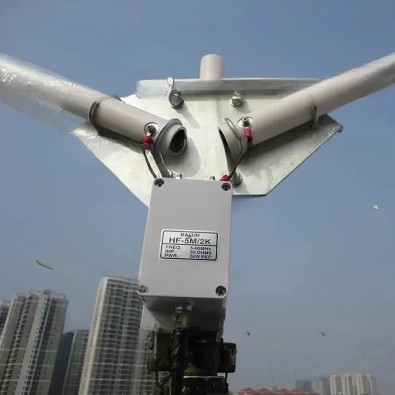 High-Efficiency Short-Wave Antenna 750V Positive V, 5-Band Low-Noise,With Excellent Performance