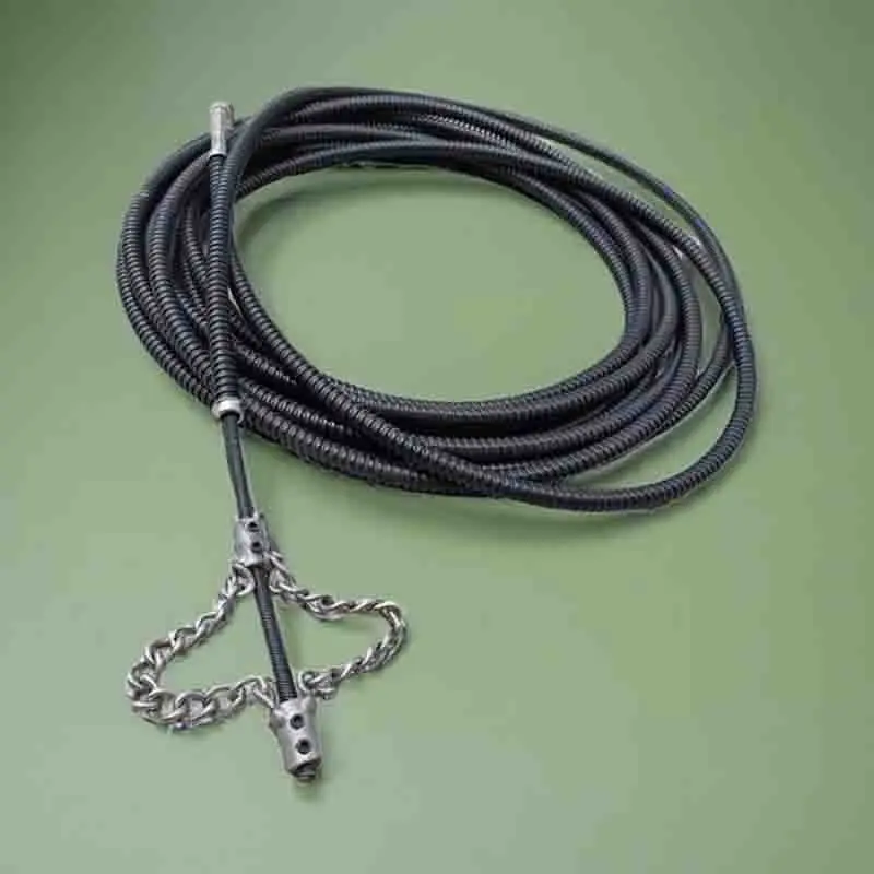 

Electric Drain Cleaning Tool 8mm Solid Chain Spring Pipe Unclogging Device Home Plumbing Tool