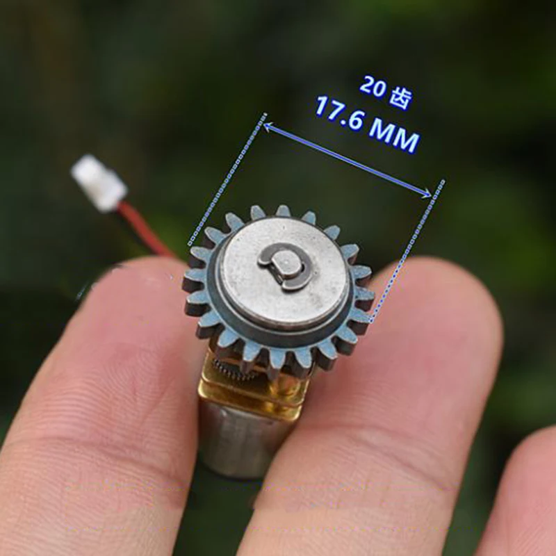 Mini 12mm Full Metal Gearbox Gear Motor GA12-N20 DC 5V 6V 93RPM-115RPM Slow Speed Micro Gearbox Reduction Motor DIY Robot Car