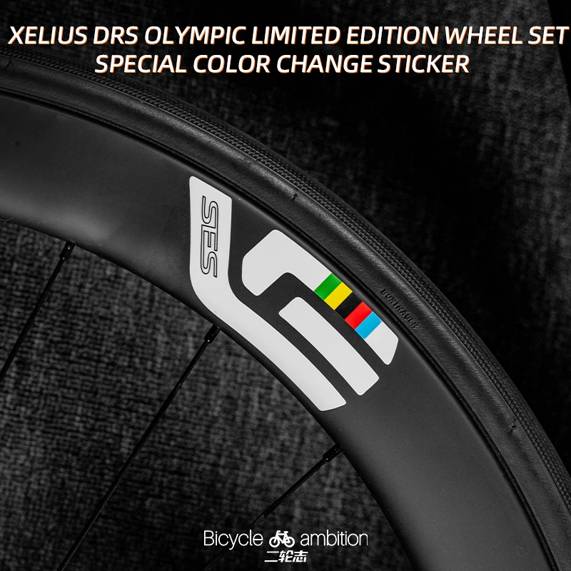 

Used For Bogacha at the World Championships ENVE SES4.5 Road bike wheel stickers Color change wheel hub painting