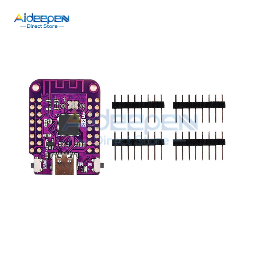 ESP32 S2 Mini WiFi Board Based ESP32-S2FN4R2 ESP32-S2 4MB Flash Type-C เชื่อมต่อใช้งานร่วมกับ MicroPython