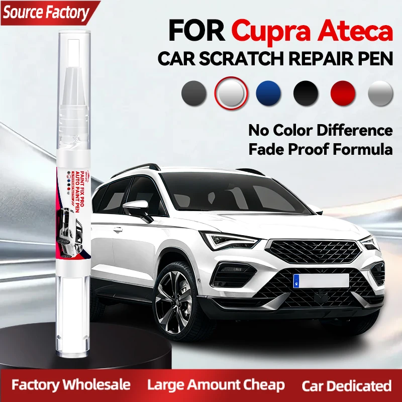 

Car Specialized Exclusive Car Paint Repair Pen For 2018-2023 CUPRA Ateca Paint Scratch Repair Accessories Bila White Brilliant S