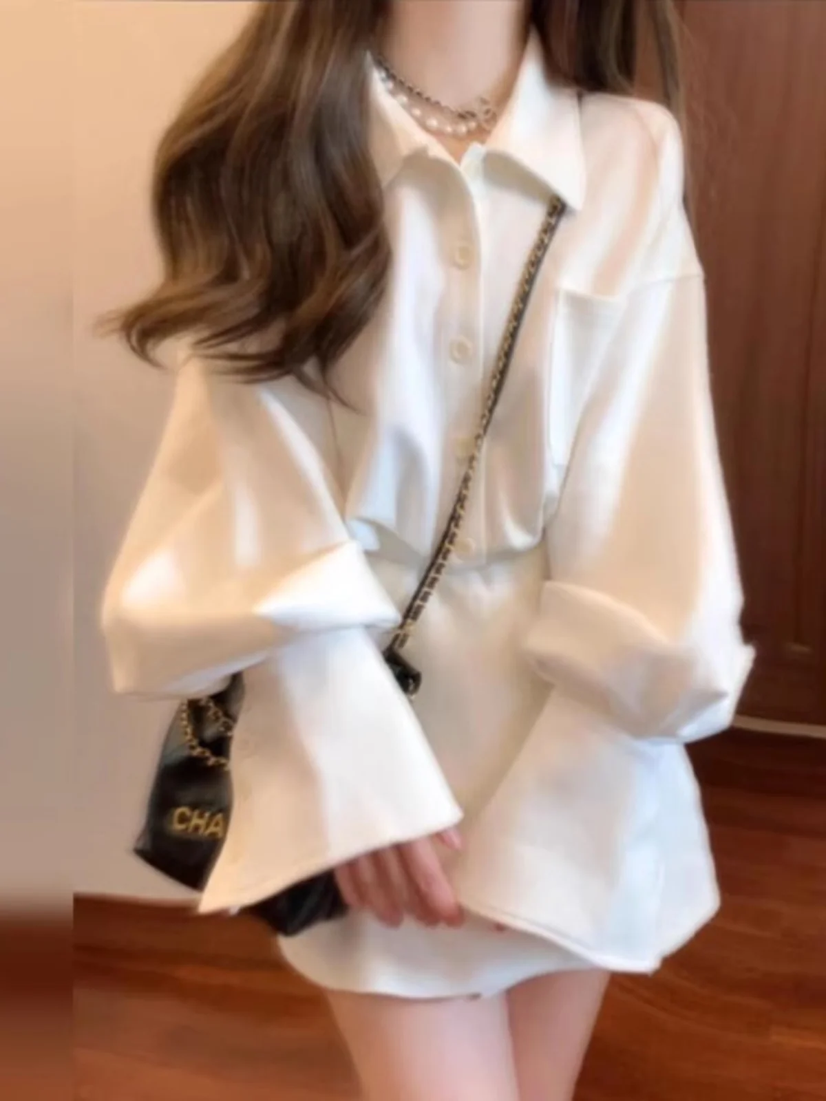 

Толстовка Sweet irt, женская весенняя корейская толстовка маленького размера, пикантная модная юбка для девочек, один весь комплект, полиэфирное волокно