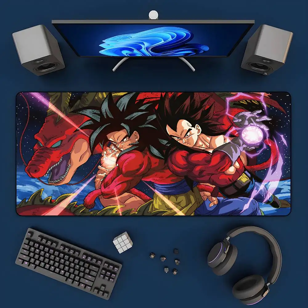 XXL Mouse Pad Anime DBZ D-dragons Gamer Computer Mousepad Gaming Accessories Tablet Varmilo Keyboard Mausepad For LOL CSGO