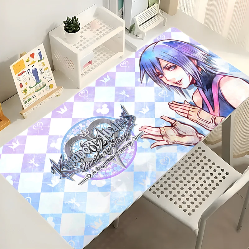 لوحة ماوس مطاطية ملحقات الألعاب خزانة ألعاب الكمبيوتر سجاد كمبيوتر مكتبي K-kingdom H-قلوب حصيرة مكتبية وسادات لوحة المفاتيح