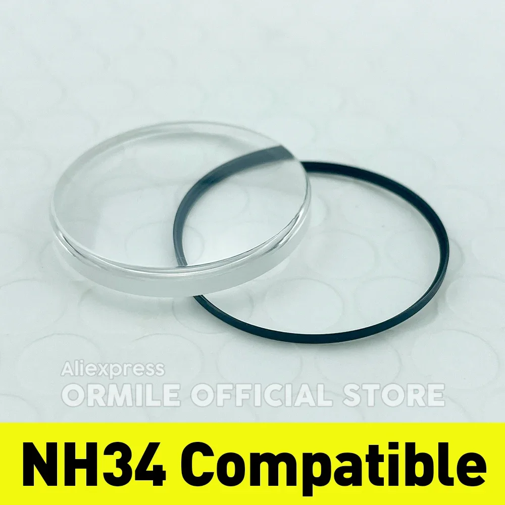 SKX SRPD Sapphire Crystal with NH34 Compatibility - Perfect for Flat Bezel Modifications