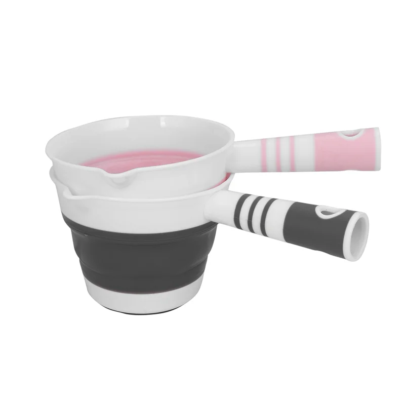 

ABGG-4 Pack Складной ковш для воды, складной ковш для воды, складной ковш для ложки для ванны, экономия места для кухни, ванной комнаты