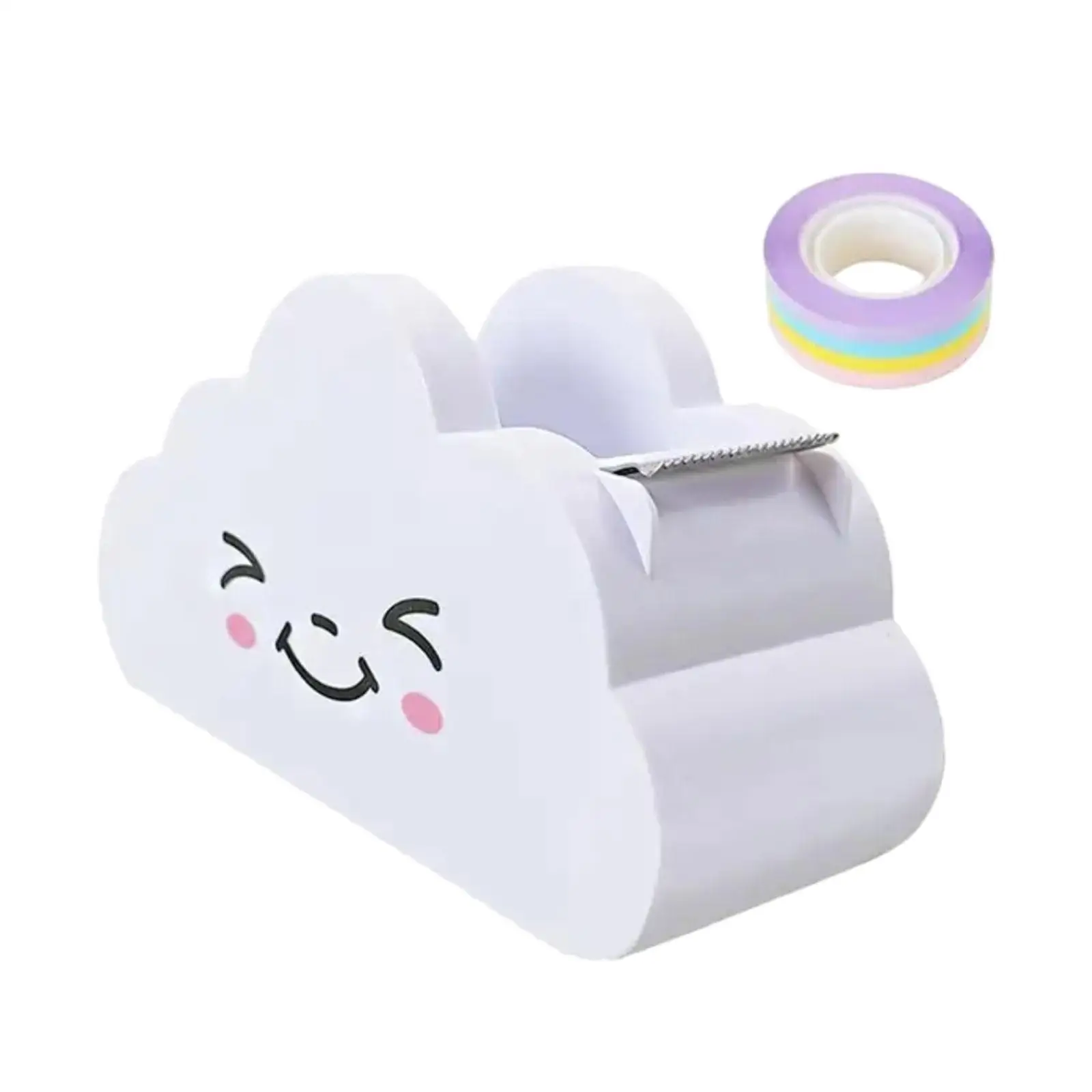 Cute Tape Dispenser Cartoon Roll Tape Holder for DIY Scrapbook Home Wrapping