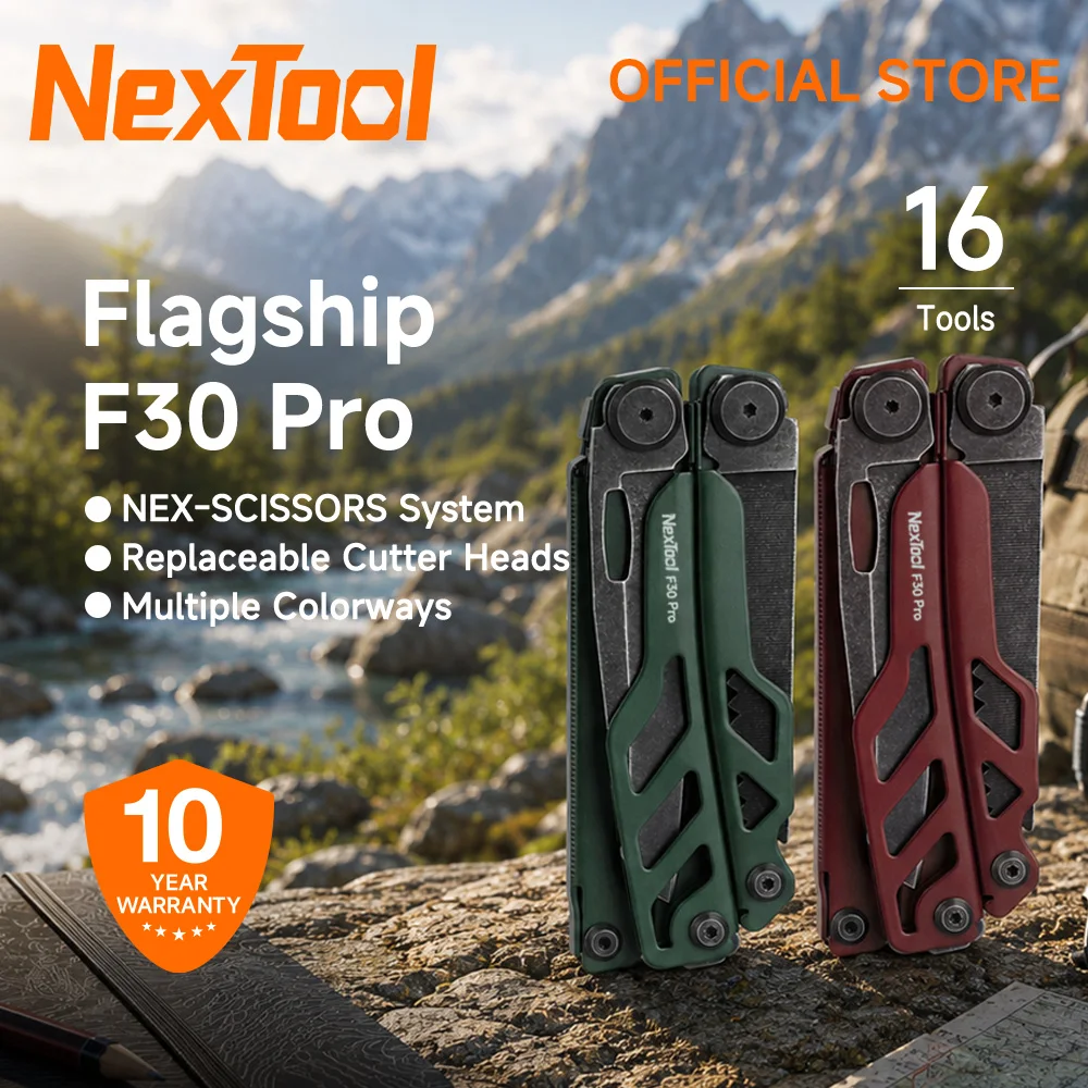 NexTool Flagship Pro 16 in1 Folding Pliers Multitool EDC Tool Scissors Saw Camping Repair Kit Outdoor Survival Hand Tool