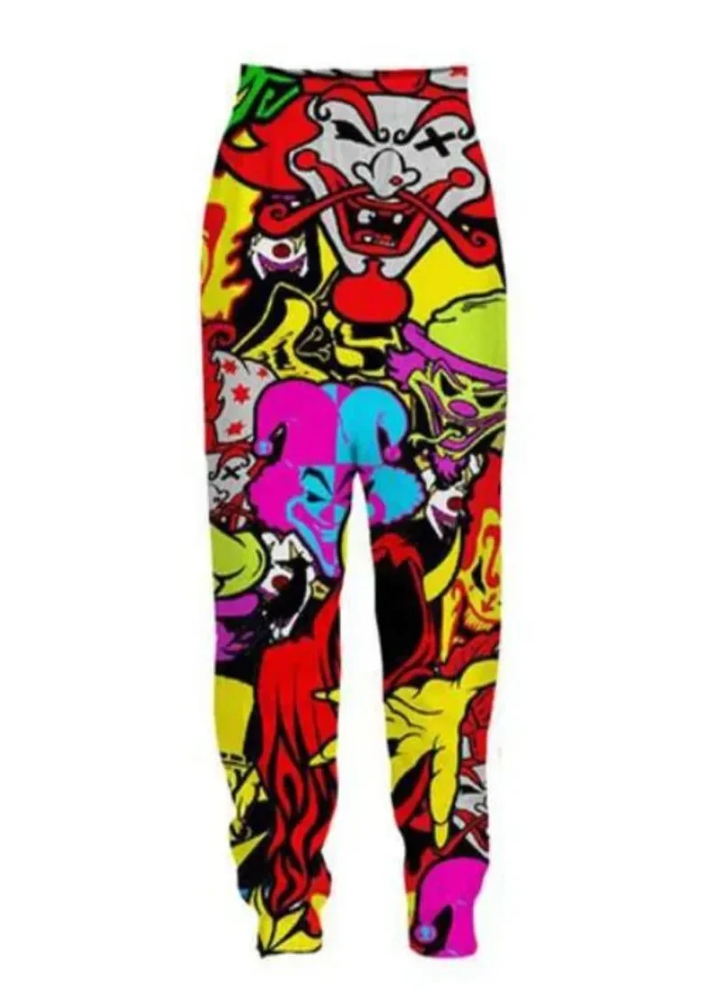 New Men/Womens Halloween Clown Funny 3D Print Fashion Tracksuits Crewneck hoodie Joggers Pants + Hoodies TZ020