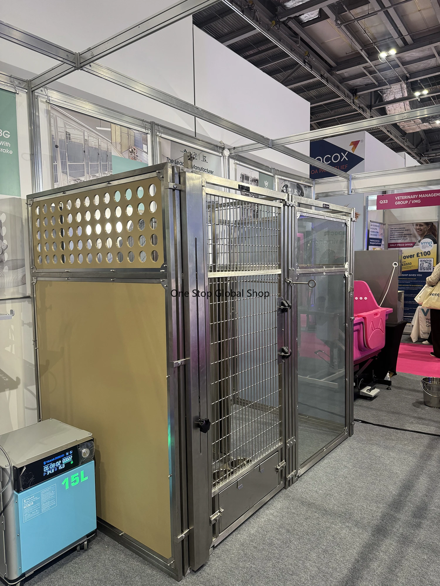 

Professional Custom Isolation Dog Kennels Steel Dog Kennels Pet Box Raised Dog Kennel Run