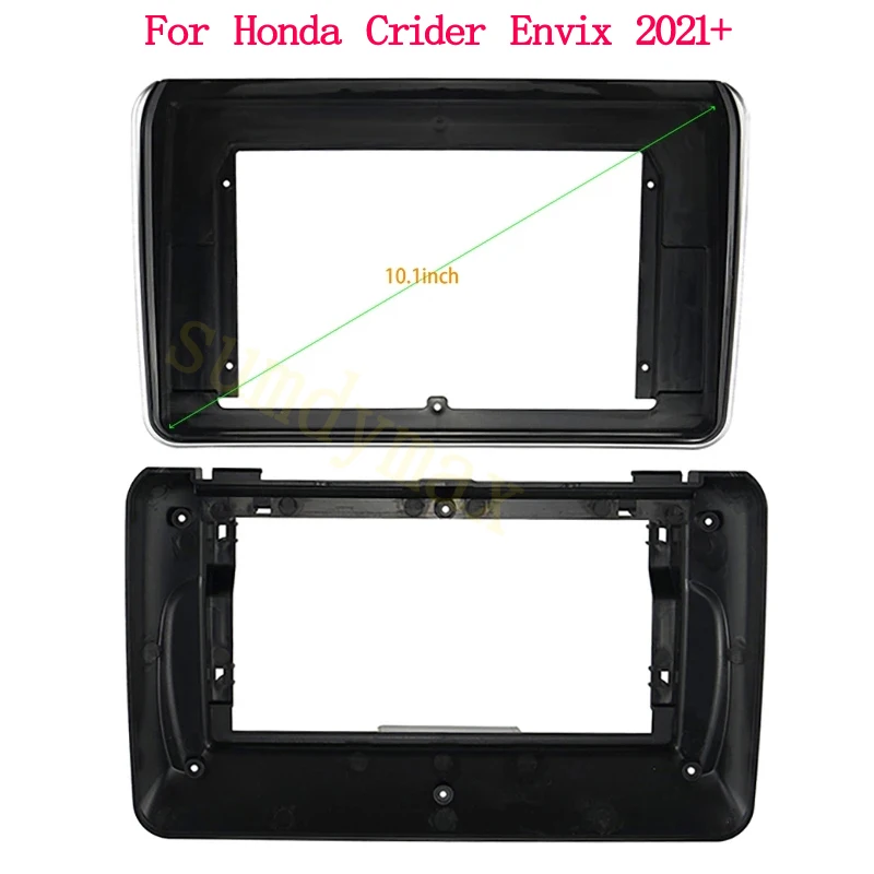 10.1inch 2 Din Car Radio Fascia Frame For Honda Crider Envix 2021 2022 big screen android car Radio Dash Fitting Panel Kit