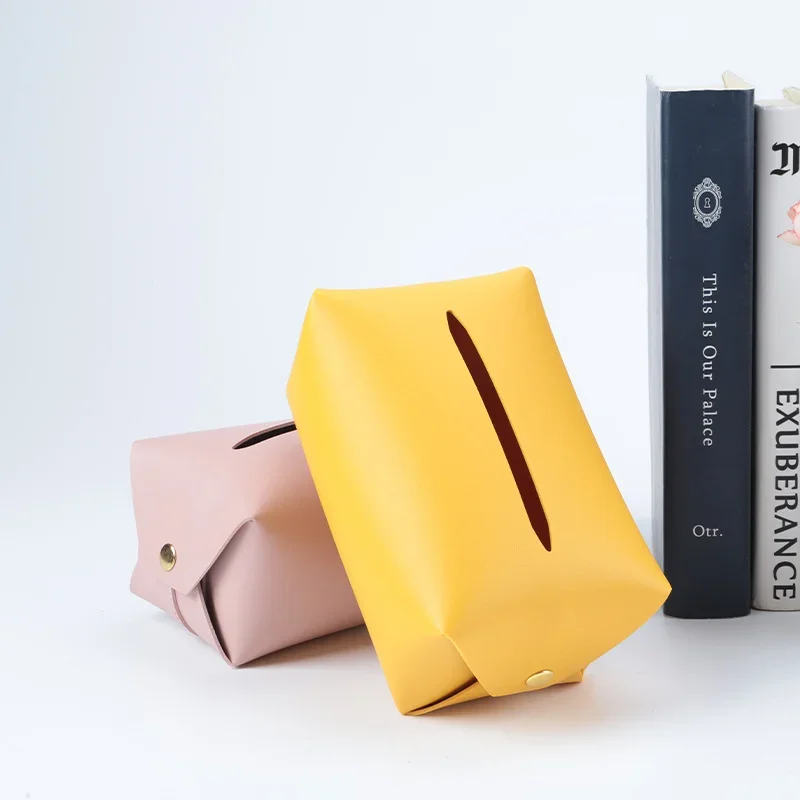 

Автомобильный туалет для дома, ванной, настольная коробка для салфеток из ПВХ, кожи, для гостиной, креативная, милая, креативная, простота, оптовая продажа