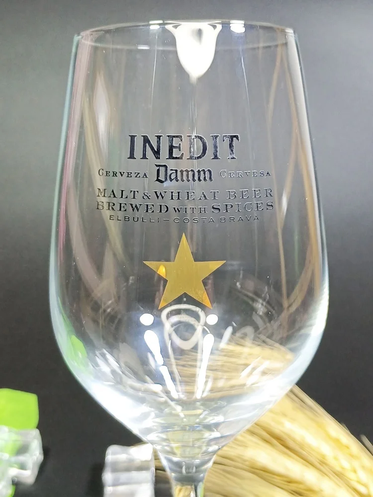 Original Big Star Beer Glass High Footed Wine Glass 350ML Crystal Glass Beer Mug Nordic Style  Beer Cup for Dining