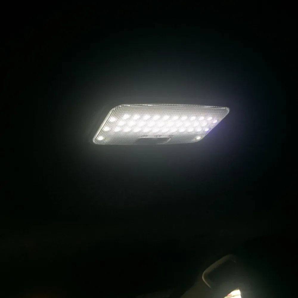 トヨタウィッシュ20 # シリーズ、5ピース/セット、84LED 2835smd 6000k装飾ライト用の高性能車の室内読書灯ケース